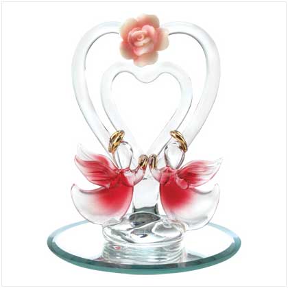 SPUN GLASS ANGELS OF LOVE