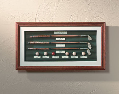 "EVOLUTION ON GOLF" SHADOWBOX
