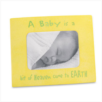 "A BABY IS..." PHOTO FRAME