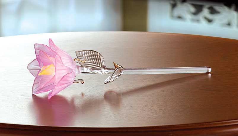FROSTED GLASS ROSE