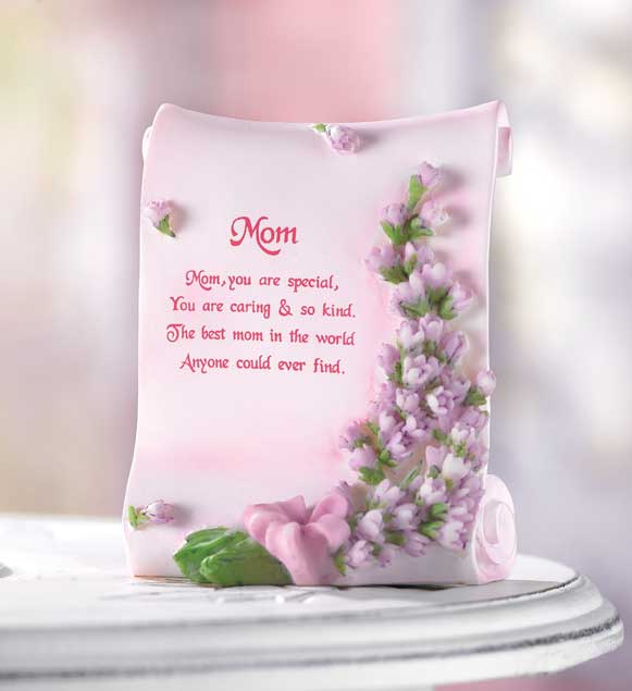 MOM POETIC PLAQUE